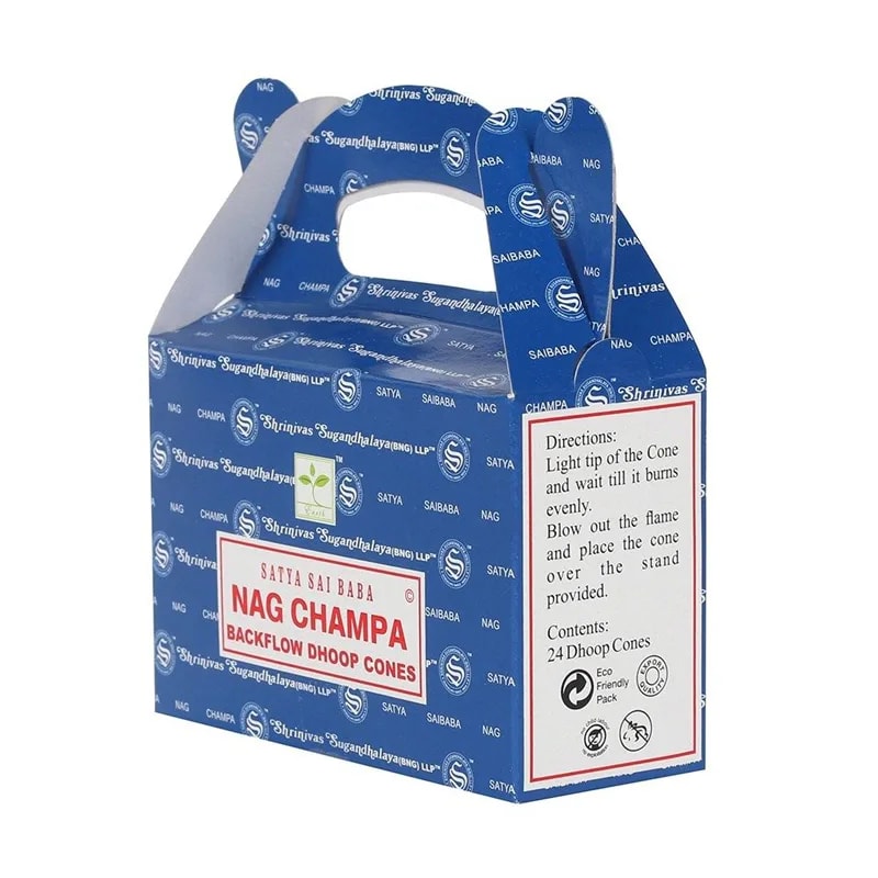 Conos de incienso de reflujo Nag Champa
