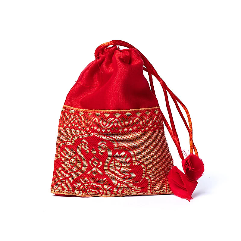 Mala Tulsi avec thulite/quartz rose qualité AA en pochette