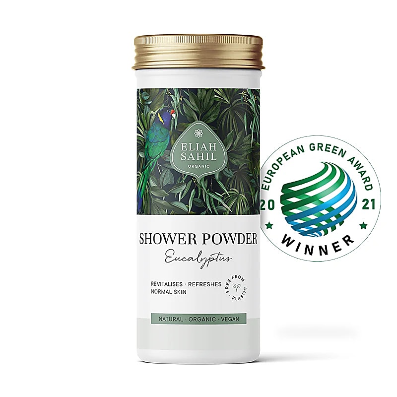 Polvere per doccia Eucalipto organico Eliah Sahil