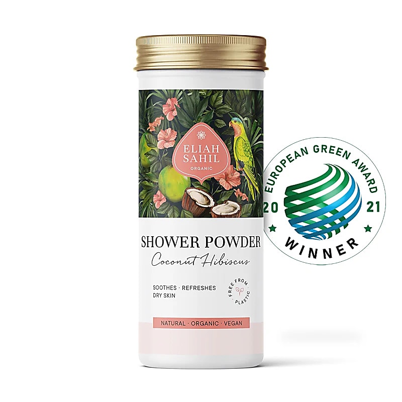 Poudre de Douche Bio Coco Hibiscus Eliah Sahil