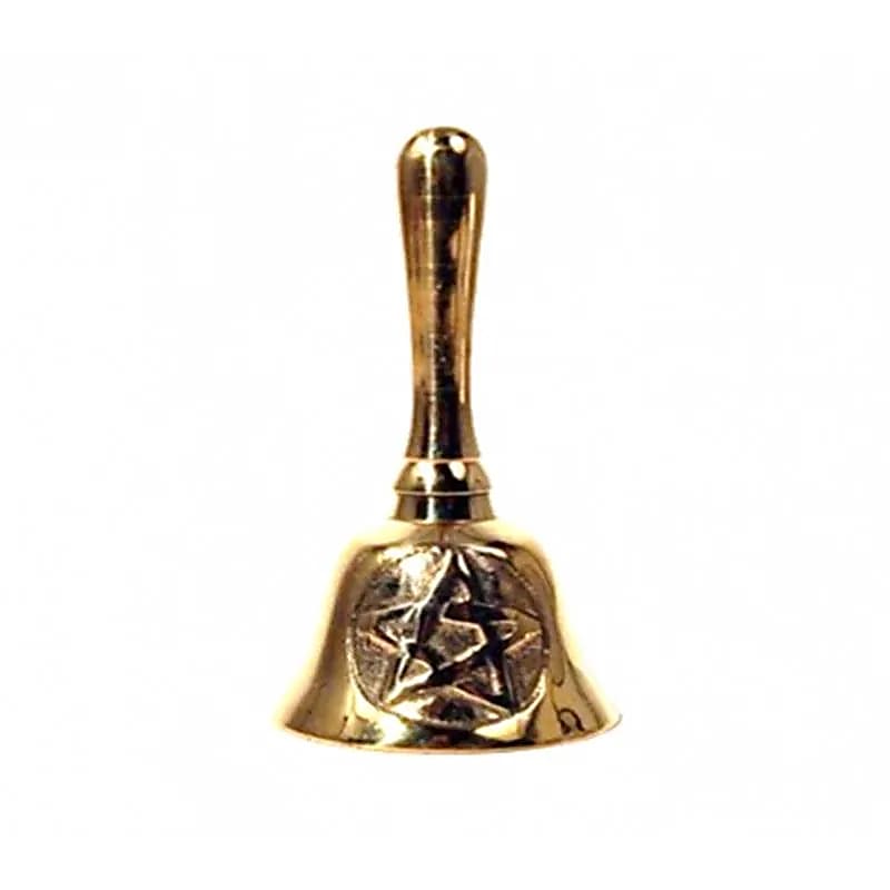 Cloche laiton Symbol pentacle
