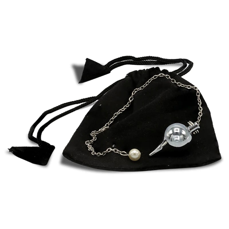 Pendolo in ottone cromato