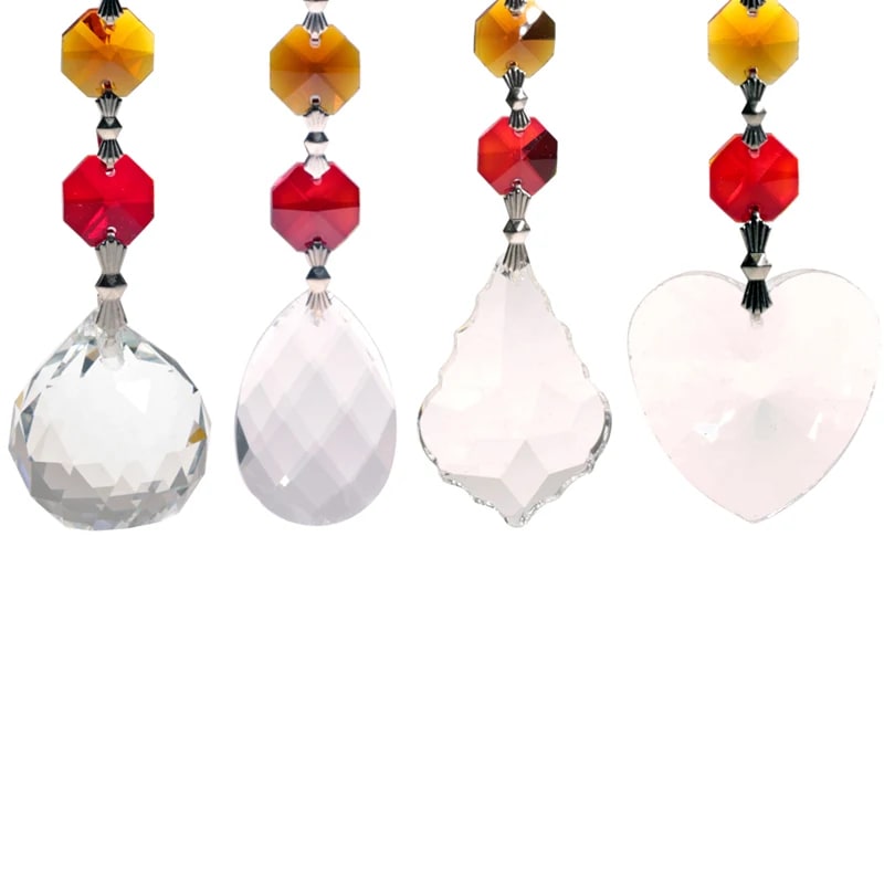 Set 4 Feng-Shui Chakra Crystal Strings
