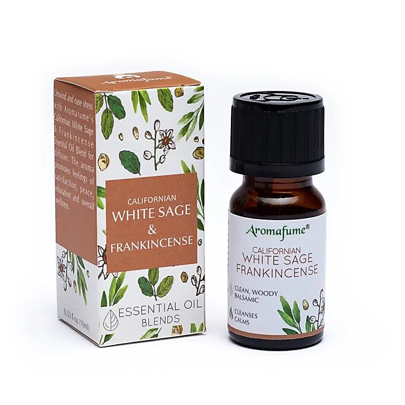 Witte salie & frankincense essentiële olie Aromafume