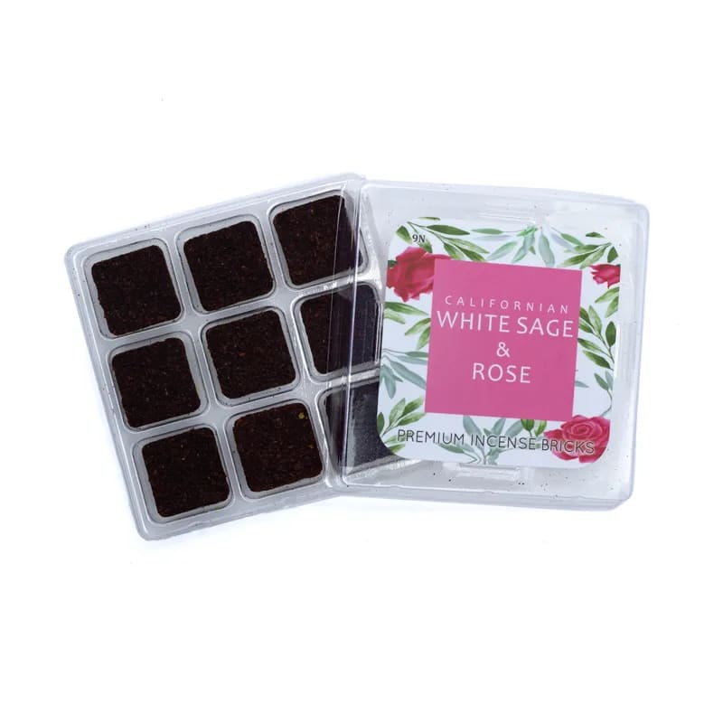 Aromafume Weihrauchblöcke Weißer Salbei & Rose