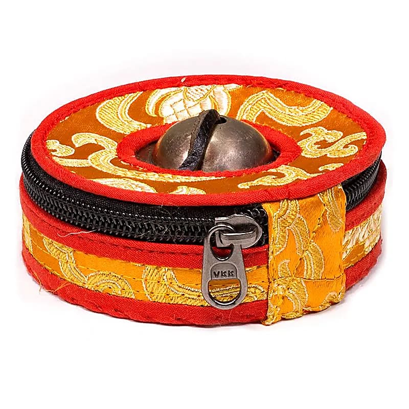 Housses pour cymbales orange/rouge grand modèle