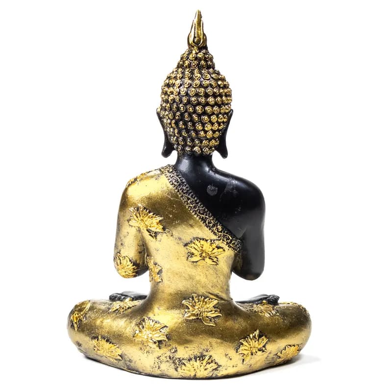 Praying Buddha antique finish Thailand