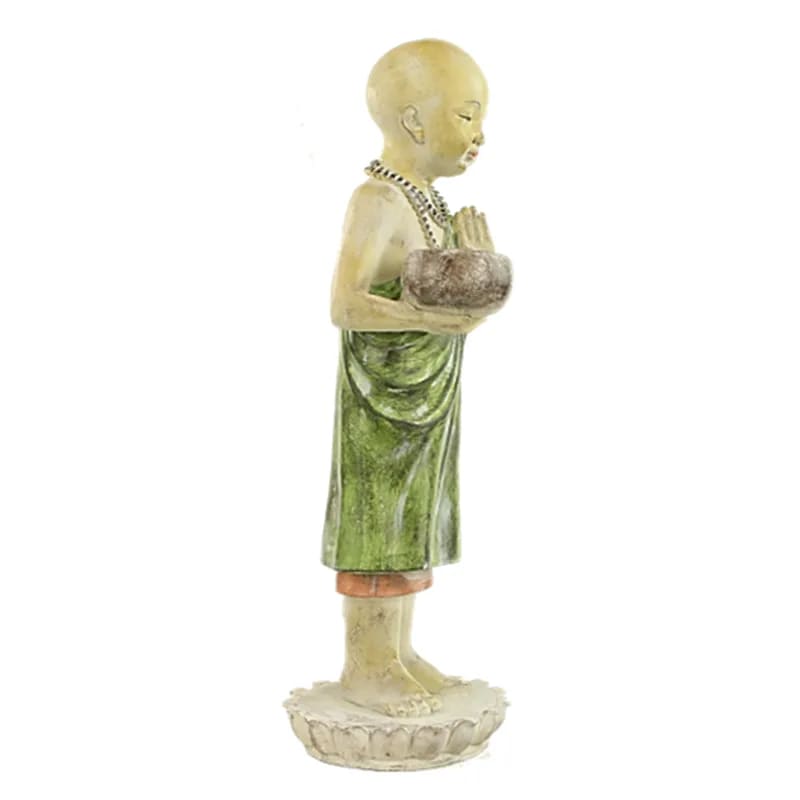 Estatua de un monje mendigo