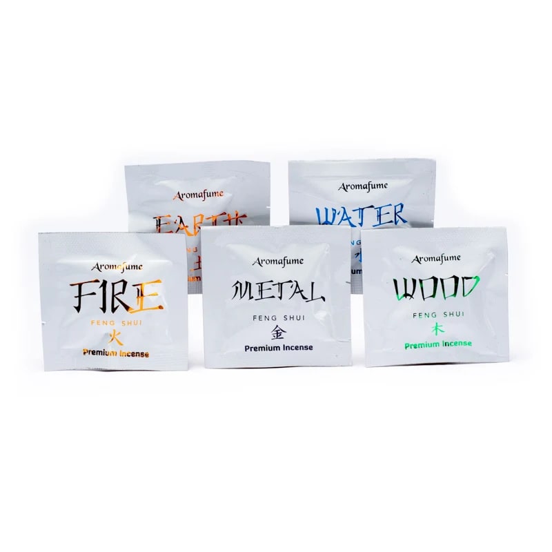 Aromafume Feng Shui set: Diffuser incense bricks