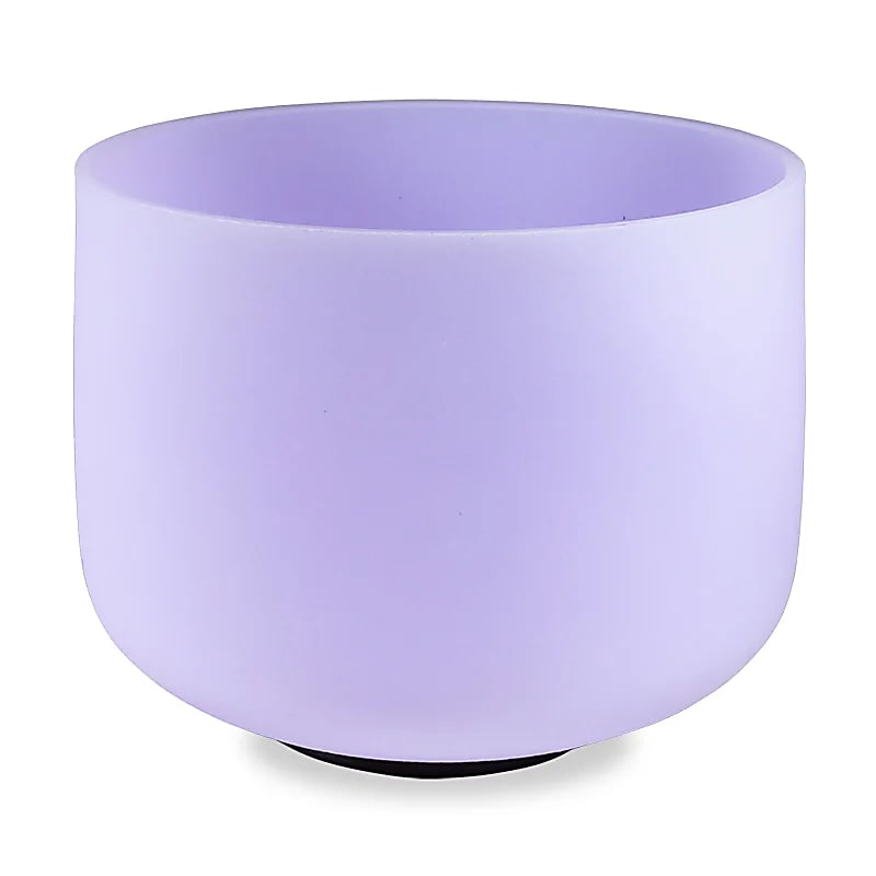 Kristallen klankschaal violet C-toon 432 Hz