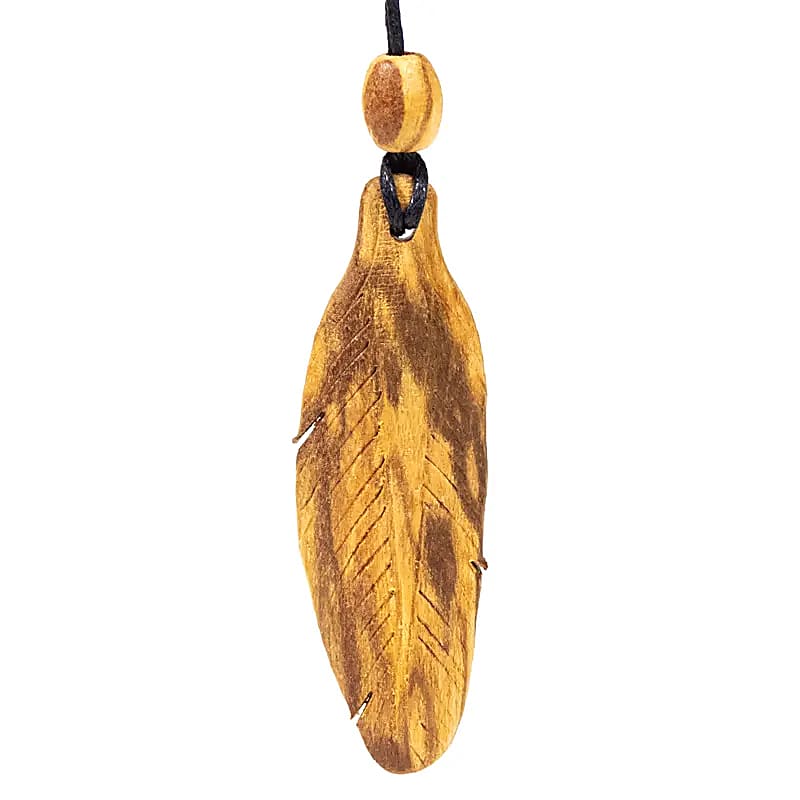 Collier de plumes Palo Santo petit
