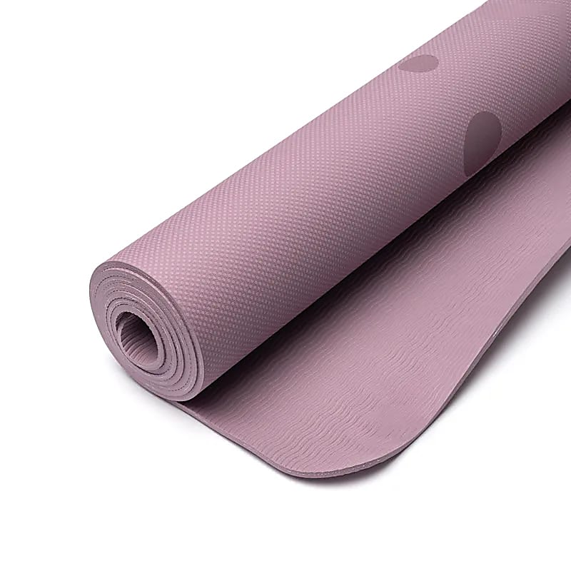 Yogi & Yogini Premium TPE tappetino yoga Fiore della vita lilla