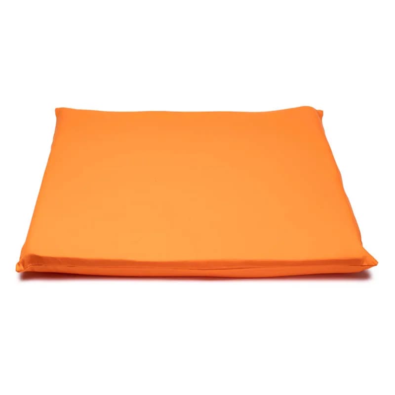 Meditatiemat hoes 2e chakra oranje biokatoen (GOTS)