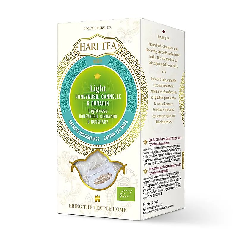 Organic Hari Tea Lightness honeybush, cinnamon & rosemary