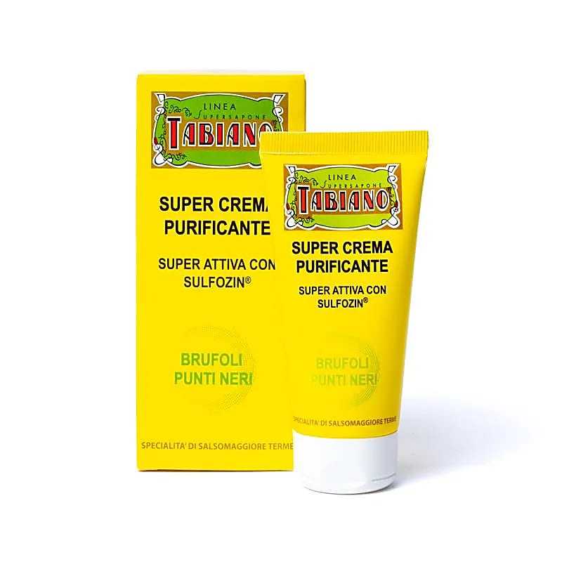 Tabiano biosulfur reinigende Creme gegen Pickel und Mitesser