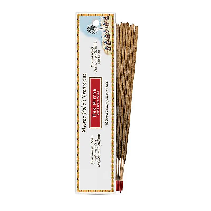 Incienso Marco Polo's Treasures Mirra roja