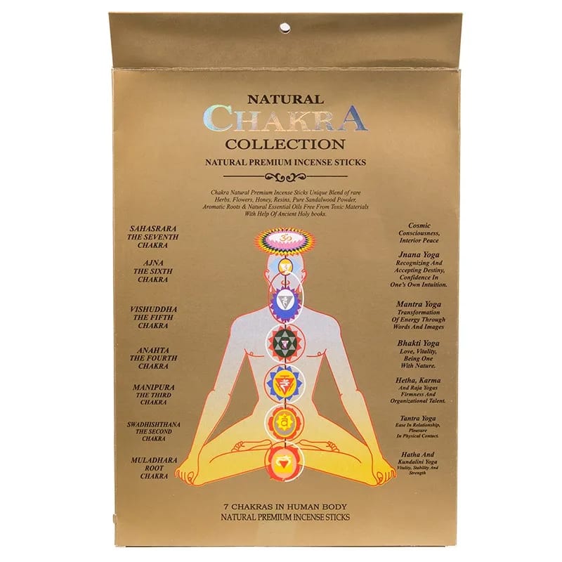 Colección de inciensos 7 chakra