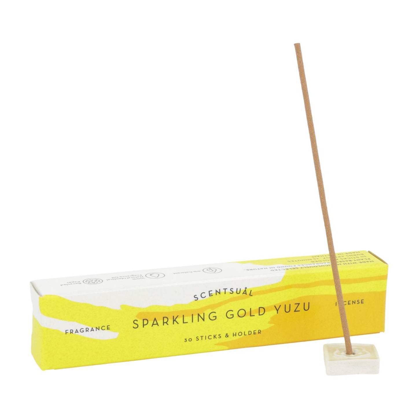Scentsual Sprankelend Gouden Yuzu wierook - 38465
