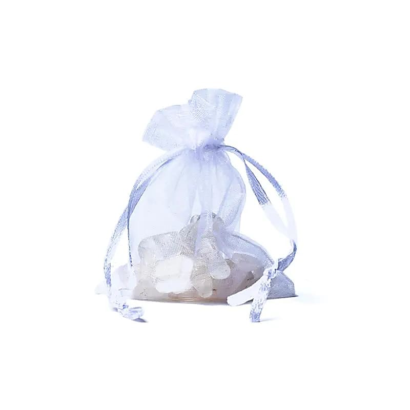 Organza gift bag white XS