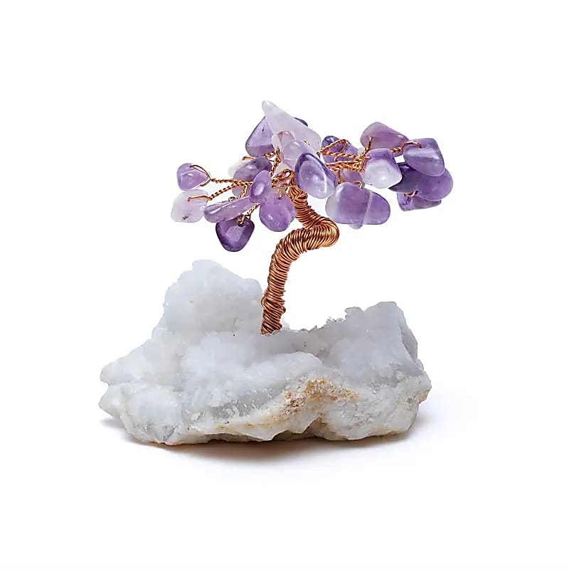 Gemstone tree Amethyst