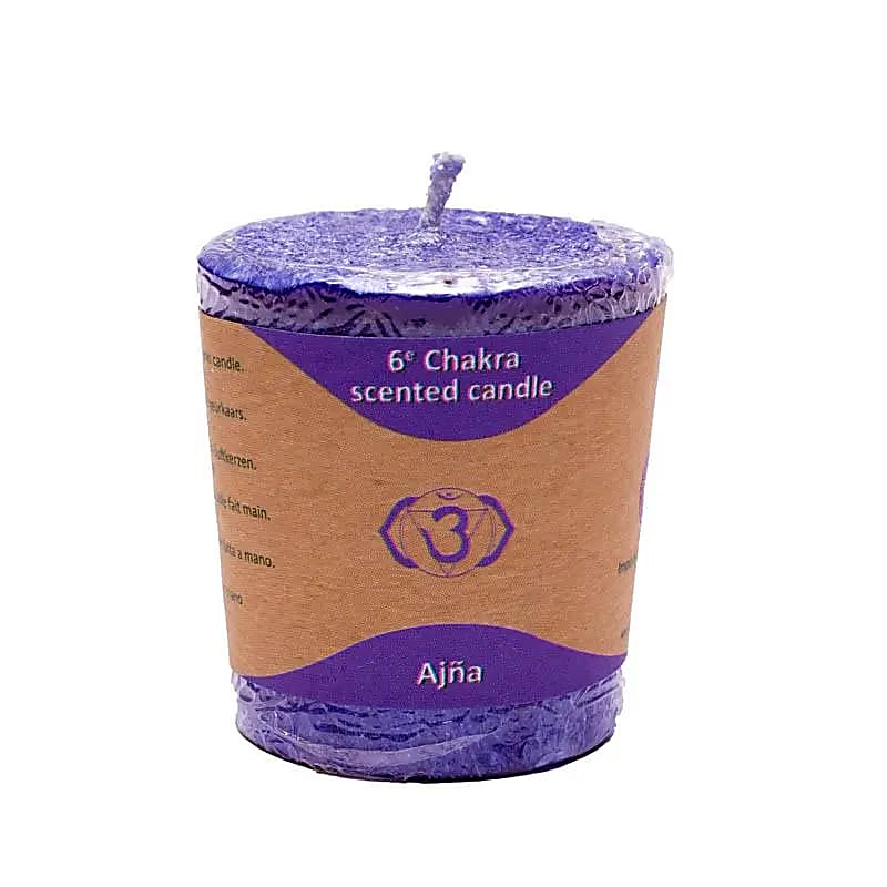 Vela votiva perfumada 6°chakra