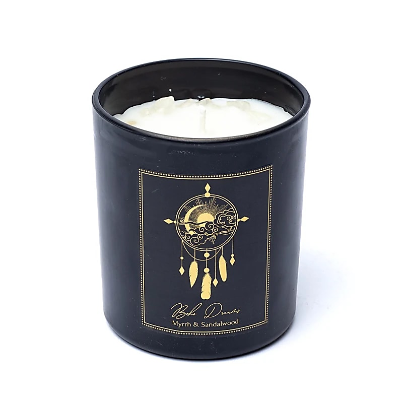 Manifestation candle Boho Dreams in glass with lid