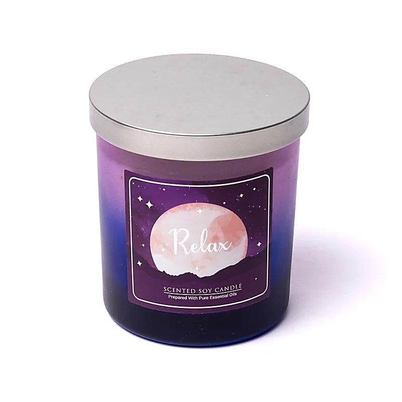 Song of India vela de soja aromatizada Relax en tarro de cristal
