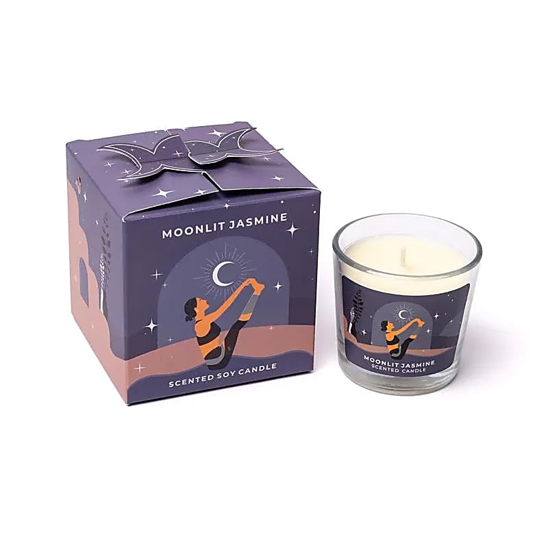 Moonshine Yoga soy wax candle Moonlit Jasmine