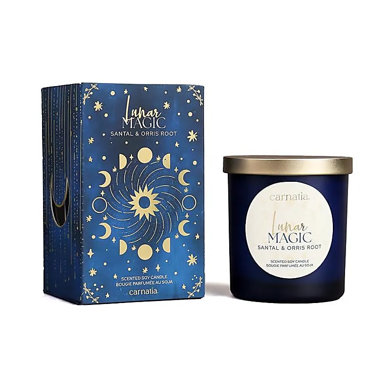 Carnatia Starry Spell soy candle glass jar Lunar Magic
