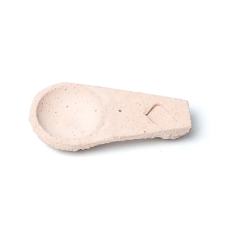 Sagrada Madre quemador de incienso de cemento rosa pastel