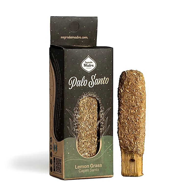 Sagrada Madre bâton de Palo Santo à la citronnelle