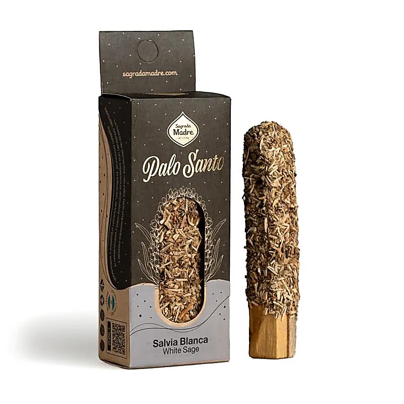 Sagrada Madre stick Palo Santo con salvia blanca