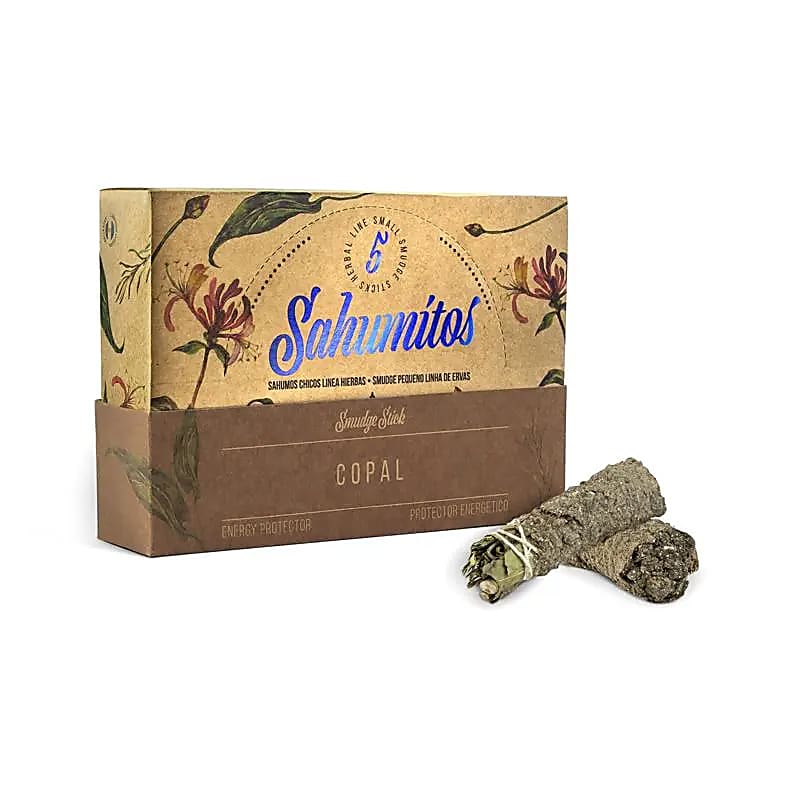 Sagrada Madre Sahumitos smudge Copal 5 en caja expositora