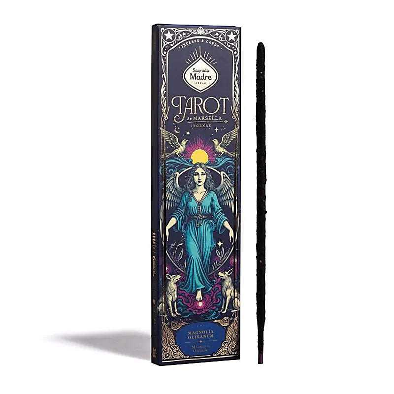 Sagrada Madre incienso natural Tarot de Marsella Magnolia Frankincense