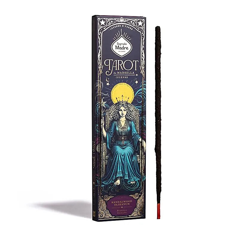 Sagrada Madre Encens naturel Tarot de Marseille Bois de santal Frankincense