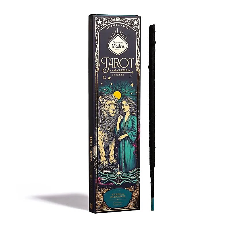 Sagrada Madre incienso natural Tarot de Marsella Vainilla Frankincense