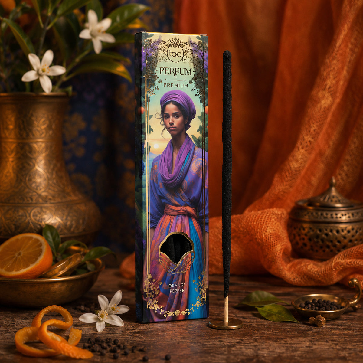 Sagrada Madre premium perfume wierook orange pepper - 7302