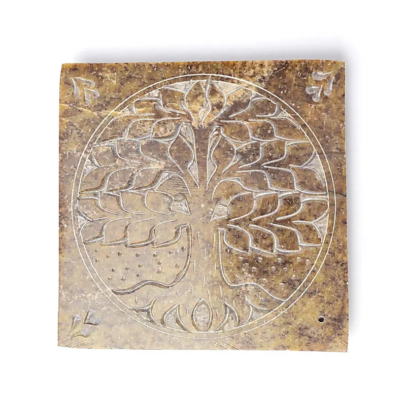Incense burner Tree of Life soapstone