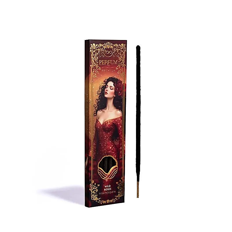 Sagrada Madre incienso perfume premium rosas silvestres
