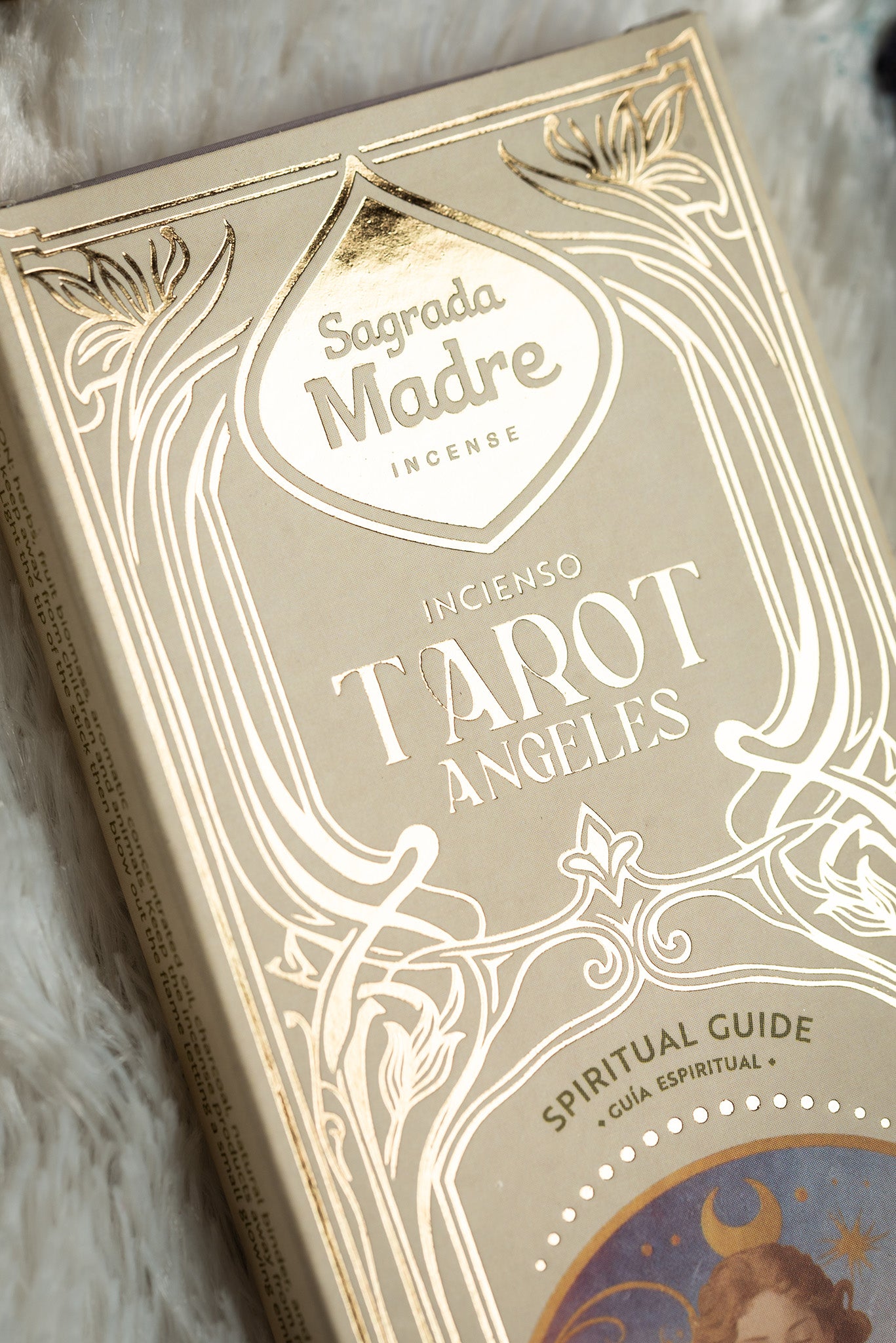 Sagrada Madre Tarot Angels incienso Guía Espiritual