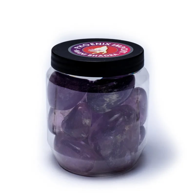 Amethyst tumbled stones A quality