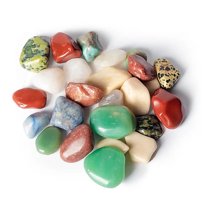 Mezcla de piedras pulidas Brasil calidad A