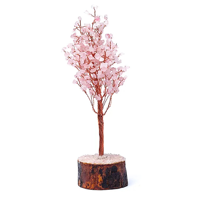 Edelsteenboom rozenkwarts