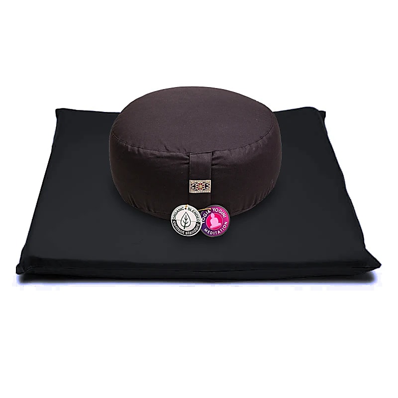 SET de Meditación negro/ negro de algodón BIO (OCS)