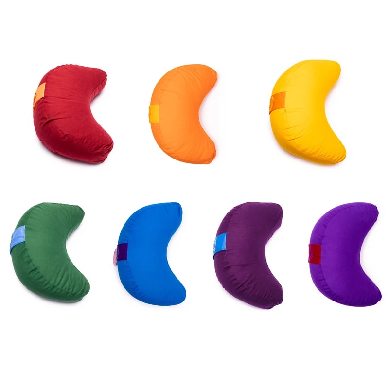 Cuscini meditazione mezzaluna Set di 7