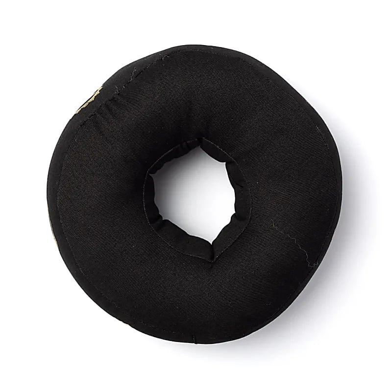 Klangschalenkissen 7 Chakren schwarz L