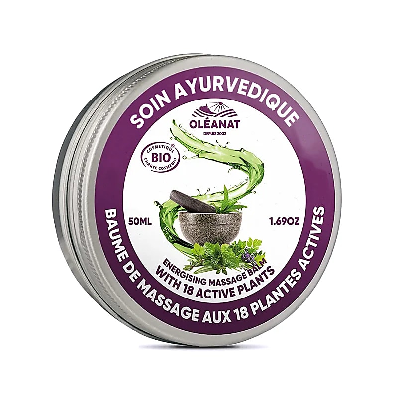 Ayurvenat massage balm 18 ayurvedic herbs Organic