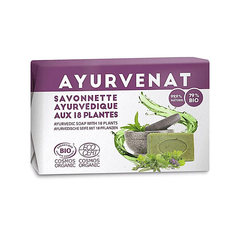 Ayurvenat soap 18 ayurvedic herbs Organic