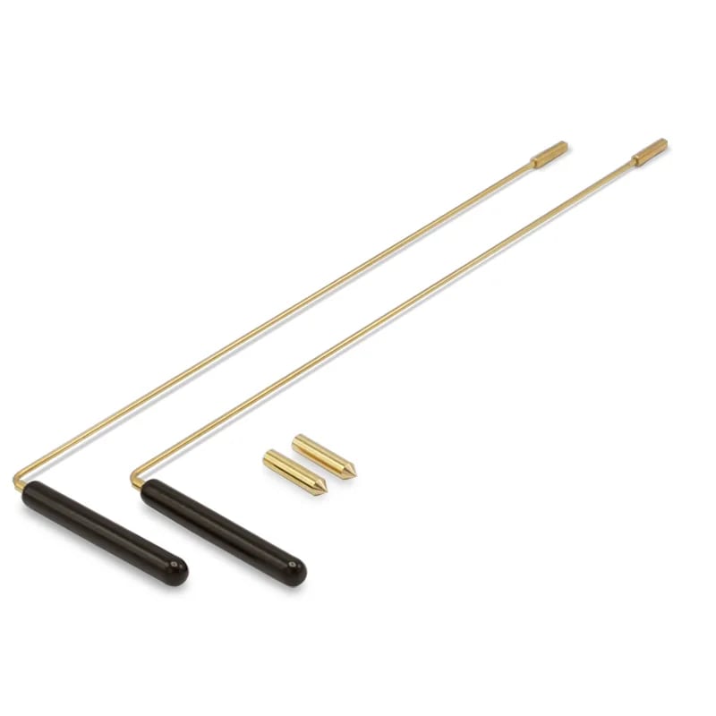 Baguette de radiesthésie (paire) laiton