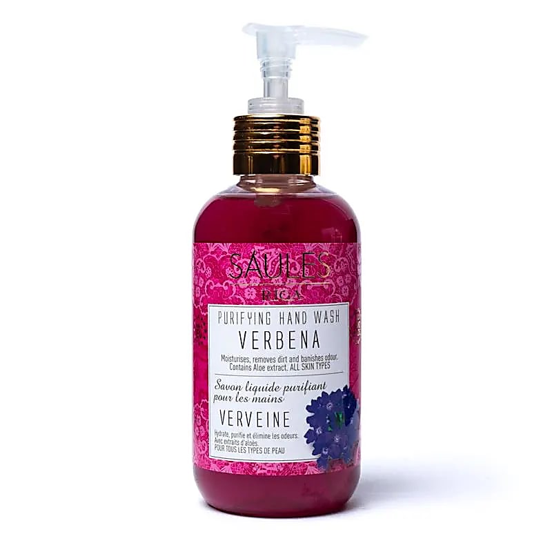 Détergeant mains naturel verveine